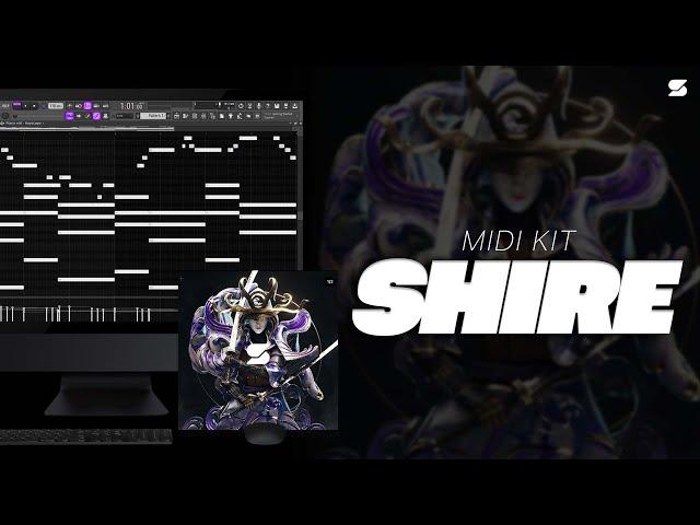 [+20] Best Hard Trap Midi Kit 2022 - SHIRE [DRAKE, TRAVIS SCOTT, FUTURE, LIL BABY] Midi Pack 