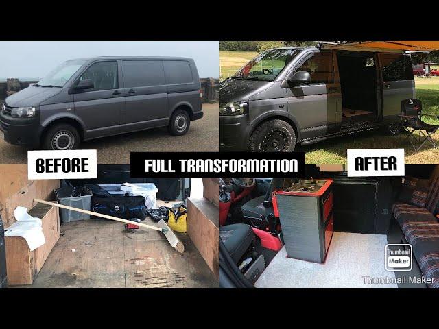 Volkswagen 4x4 Camper Conversion Build Start to Finish