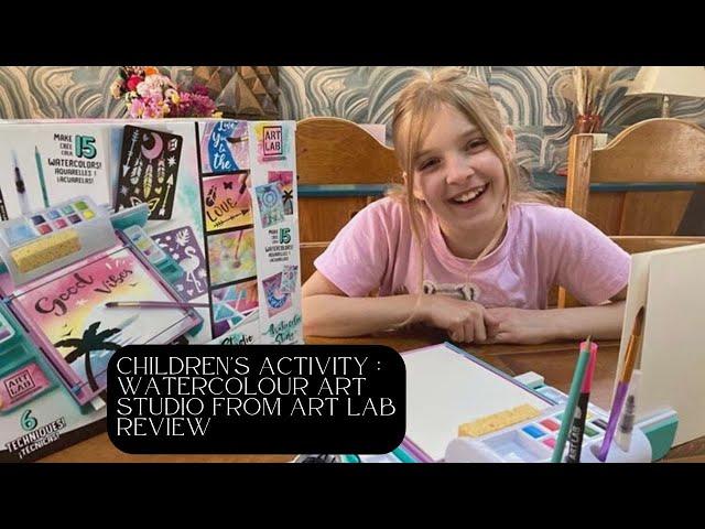 Children's Activity Watercolour Art Studio from Art Lab Review by Yeah Lifestyle