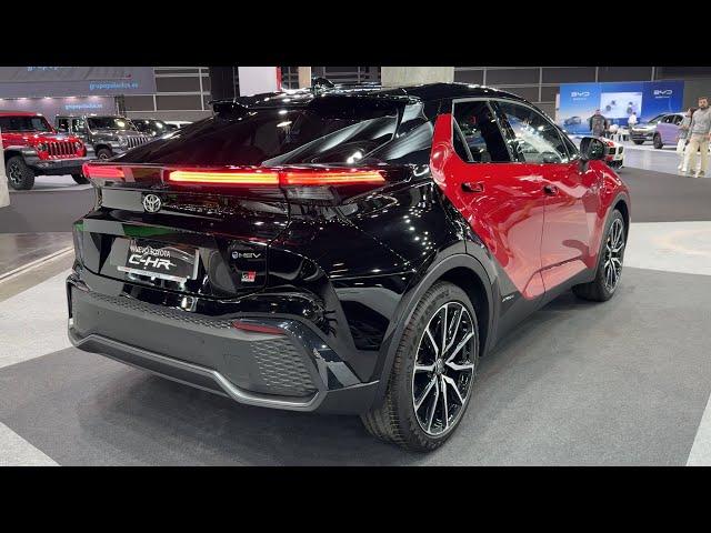 New TOYOTA C-HR GR SPORT (2024) - FULL REVIEW (exterior, interior, trunk space)