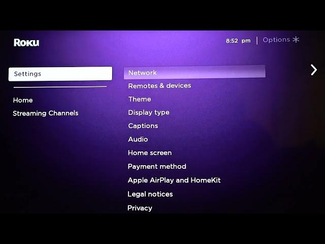 osApps | Roku find IP address