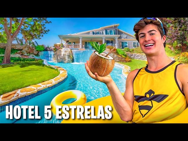 TRANSFORMEI MINHA CASA EM UM HOTEL 5 ESTRELAS! ⭐️ ⭐️ ⭐️ ⭐️ ⭐️