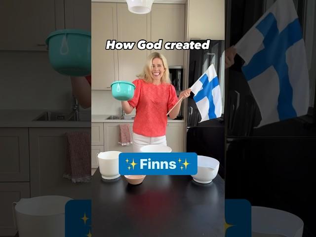 How God created Finns #finland