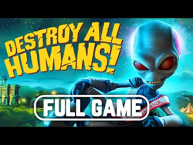 DESTROY ALL HUMANS REMAKE Gameplay Walkthrough Part 1 Full Game No Commentary