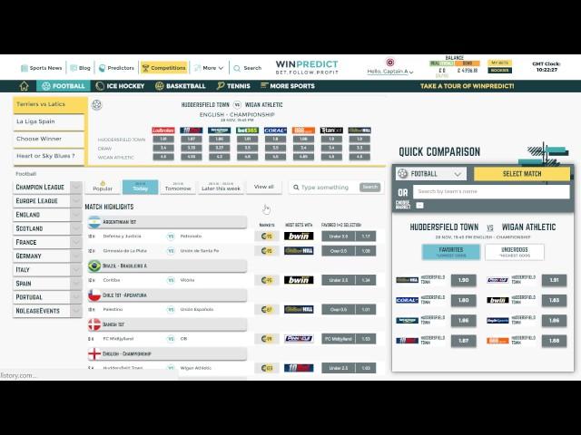 Take a Direct Real Bet with WinPredict