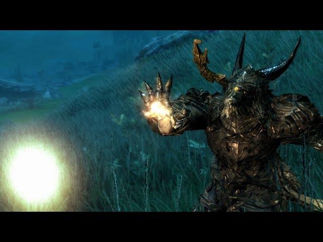 Skyrim Dark Souls 2 Dragon Form Armor Mod Gameplay 2