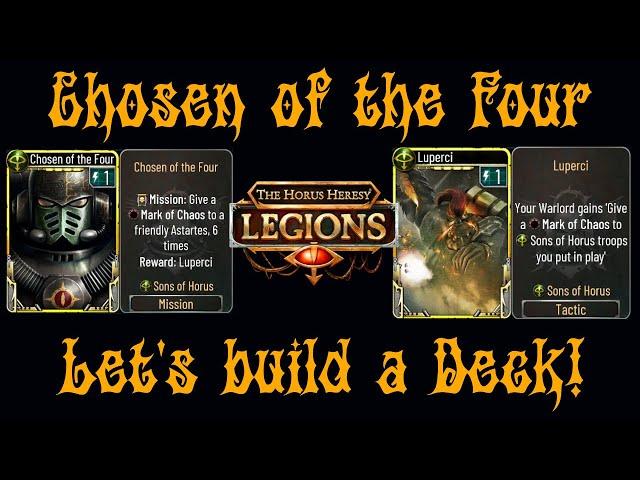 Horus Heresy Legions - Building a Sons of Horus Mission Deck