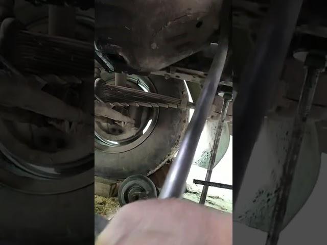 Снятие коробки ГАЗ 33-09