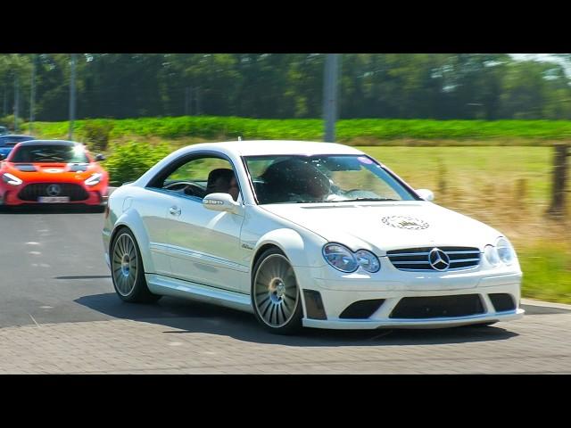 BEST OF Mercedes AMG's Leaving Carmeet 2024 - EPIC Burnouts, Donuts, Accelerations, Fails!