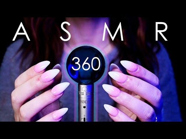 ASMR Brain Penetrating Triggers Around Your Head (No Talking) Tapping - Mic Scratching 8D Audio