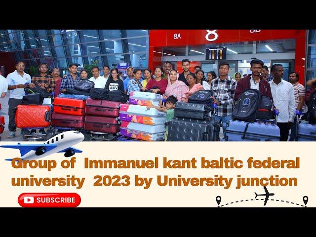 Group of Immanuel kant baltic federal university 2023 by university junction | IKBF Batch