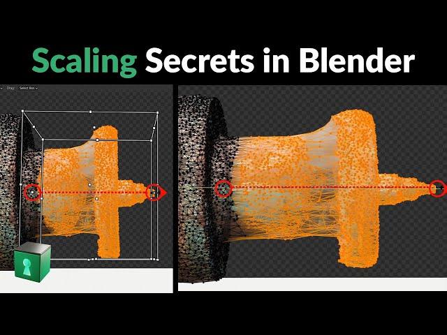 Blender Secrets -  Scaling Tips for Better 3D Modeling