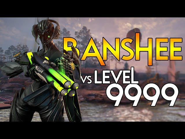 [WARFRAME] Banshee vs L9999 | Steel Path Disruption - Hard Mode Build!