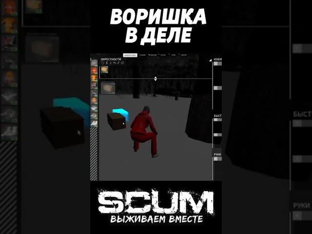 УВЕЛА ИЗ-ПОД НОСА #скам  #рейд #scum #pvp #shorts #raid #scumpvp #выживание