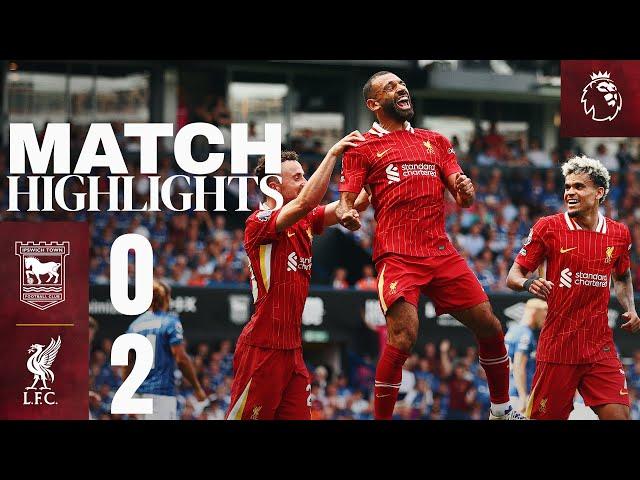 Another Salah record!  | Ipswich Town 0-2 Liverpool | Premier League Highlights