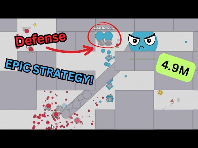 4.9M SCORE WRENCH!!! Epic Strategy in Growth Arms Race Squads Arras.io || KePiKgamer