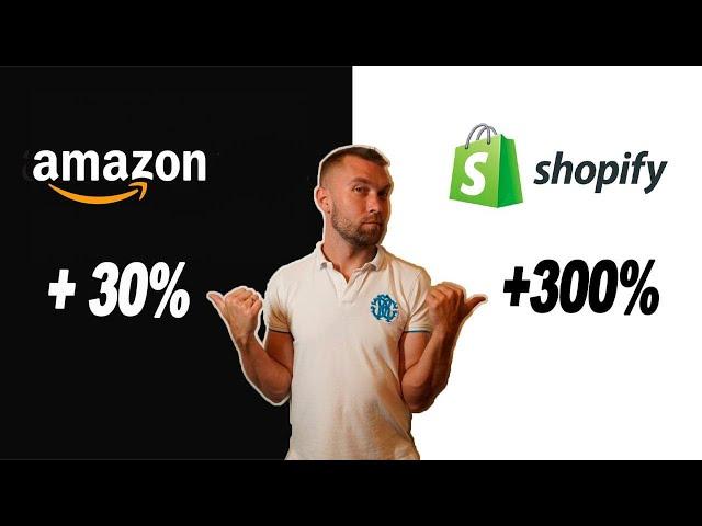 Лучший Бизнес в Интернете 2021. AMAZON или Shopify?  Плюсы и недостатки. Реальный отзыв