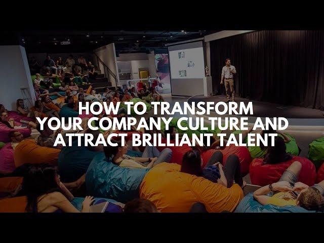 How To Transform Your Company Culture And Attract Brilliant Talent | Vishen Lakhiani