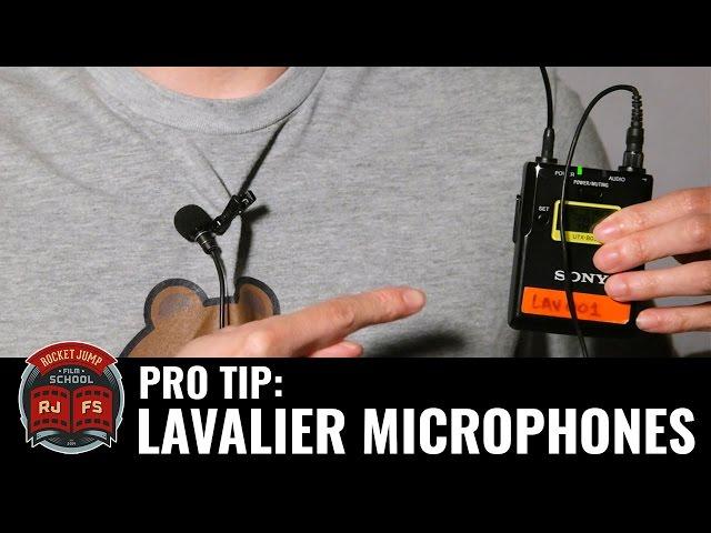 PRO TIP: Lavalier Mics