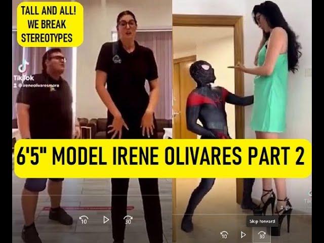 6'5  Tall Fashion Model Irene Olivares Mora Part 2