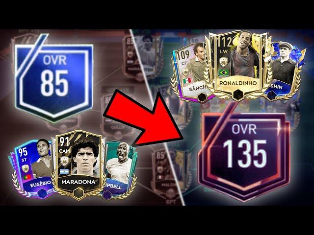 САМЫЙ СИЛЬНЫЙ СОСТАВ КУМИРОВ В FIFA MOBILE!!! - ПРОКАЧАЛ СОСТАВ КУМИРОВ!!!