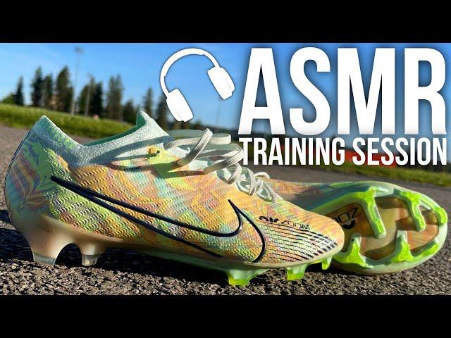 ASMR Individual Training Session in Nike Mercurial Vapors | Soccer / Football Training Session