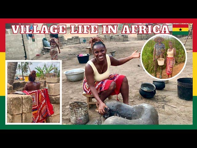 THIS IS AFRICA/ A TYPICAL MORNING ROUTINE IN AN AFRICAN VILLAGE