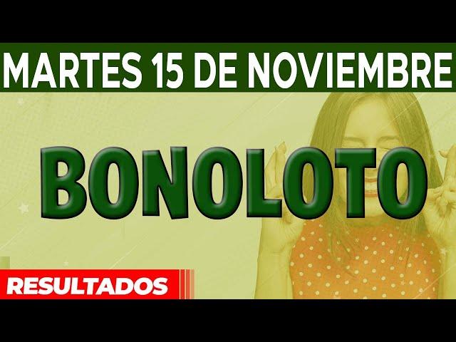 Resultado del sorteo Bonoloto del Martes 15 de Noviembre del 2022.