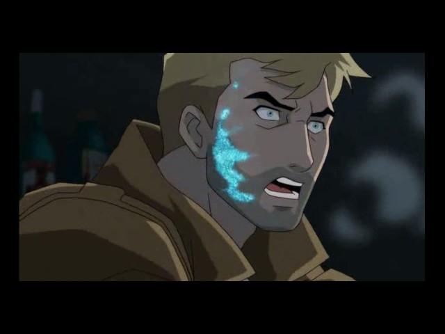 MIRA COMO JHON CONSTANTINE ENGAÑA A LOS 3 DEMONIOS - Justice League Dark