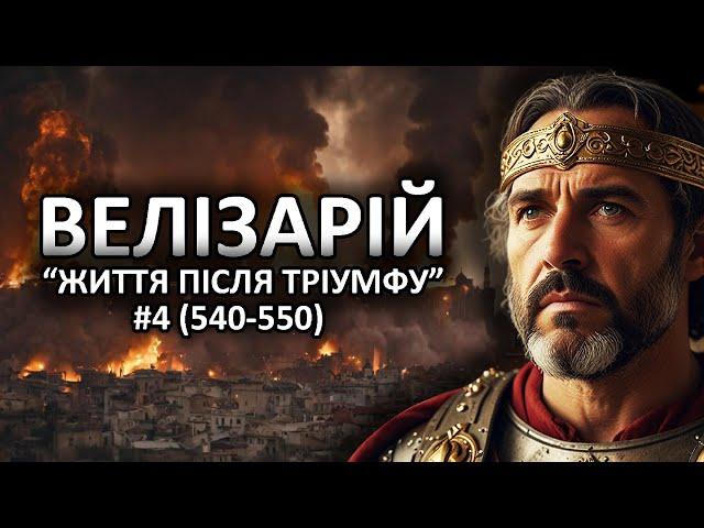 ПОЛКОВОДЕЦЬ БЕЗ АРМІЇ.БИТВА З ПЕРСАМИ.ЮСТИНІАНОВА ЧУМА. ДРУГА ВІЙНА З ОСТГОТАМИ.(540-550рр).ПОДКАСТ.