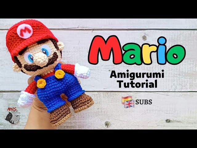 Mario Amigurumi Tutorial | Super Mario Bros | Amis Tejiendo Momentos