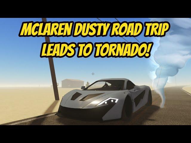 Roblox Dusty Trip MCLAREN R1702 Tornado Escape Roleplay