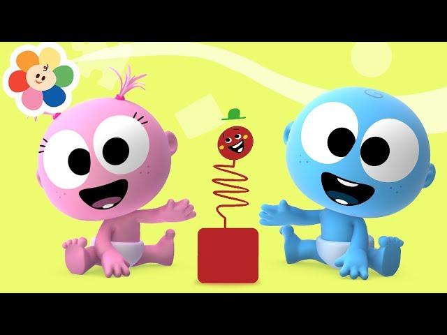 The Laugh Song with GooGoo & GaaGaa | 1 Hour Compilation | Classical Music for Babies + Color Crew