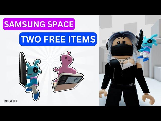 How To Get All New Free Items in Samsung Space Tycoon | Free UGC | Roblox