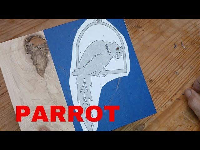 Scroll Saw Parrot