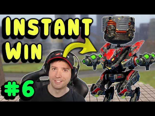 STRIDER goes INSTANT WIN again! War Robots Mk3 Fun Gameplay WR