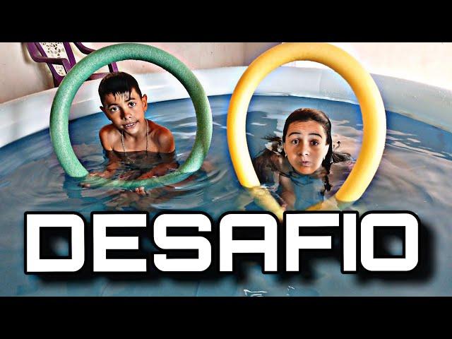 DESAFIO NA PISCINA!!!