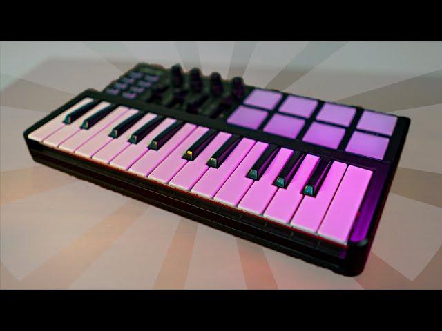 The $50 MIDI Keyboard Aspiring Music Producer Should Start With | Worlde Panda Mini