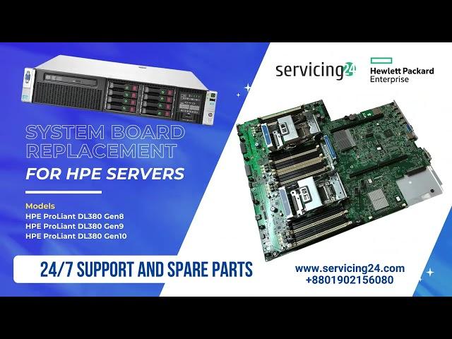 HPE Server Troubleshooting, 24/7 Support and Spare Parts