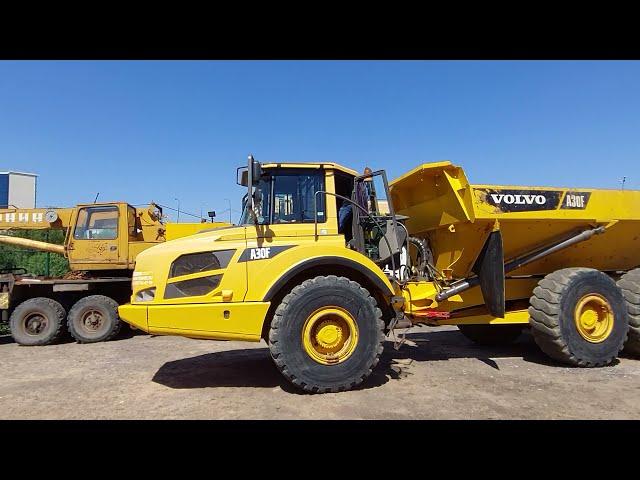 Сочлененный самосвал Volvo A30F