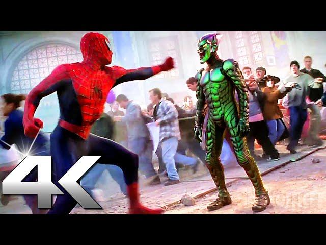 SPIDER-MAN Vs GREEN GOBLIN Best Action Scenes 4K ᴴᴰ