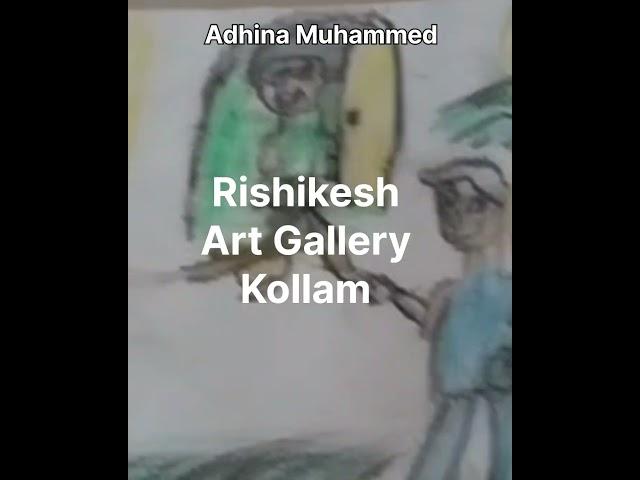 Adhina Muhammed from Rihikesh Art Gallery.