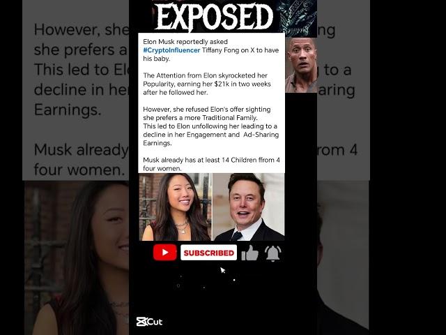 How Tiffany Fong REJECTED Elon Musk’s STRANGEST Baby Offer 