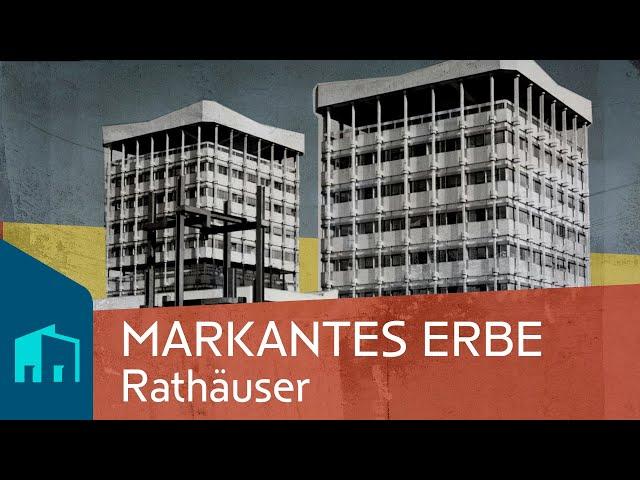 Rathäuser der 1960er & 1970er in Marl - Castrop-Rauxel - Gronau | MARKANTES ERBE 01 Architektur Doku