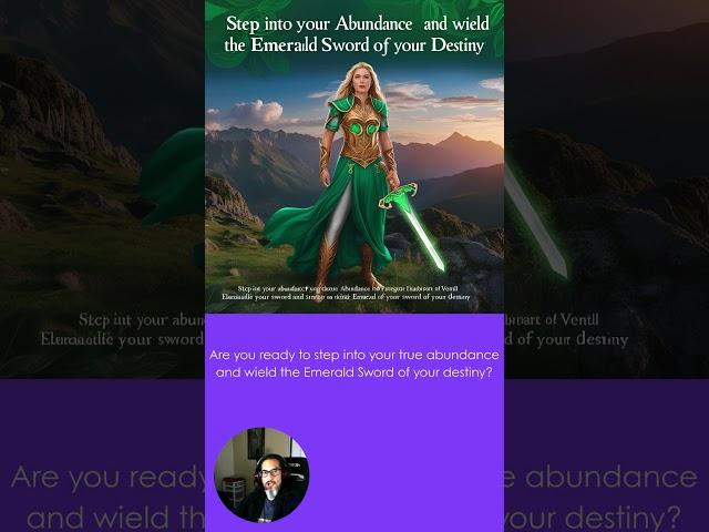 We’re diving deep into 20 Golden Abundance Codes + activating the Emerald Sword of Manifestation.