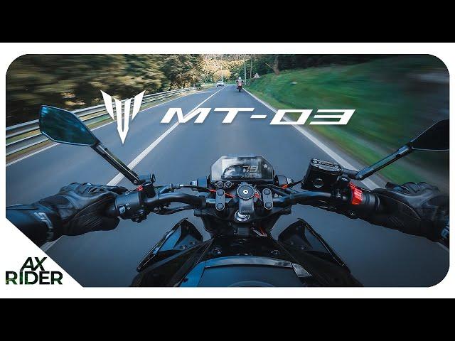 YAMAHA MT-03 ON THE LIMIT - SC PROJECT RAW | 4K