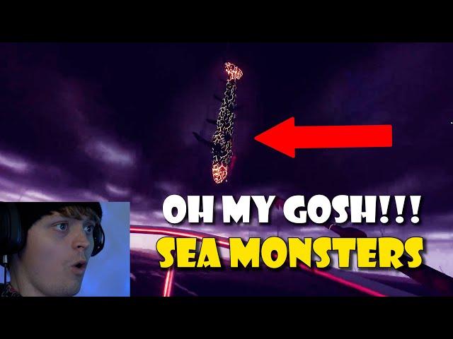 HUNTING SEA MONSTERS  | CRAZY NEW GAME: What Lives Below