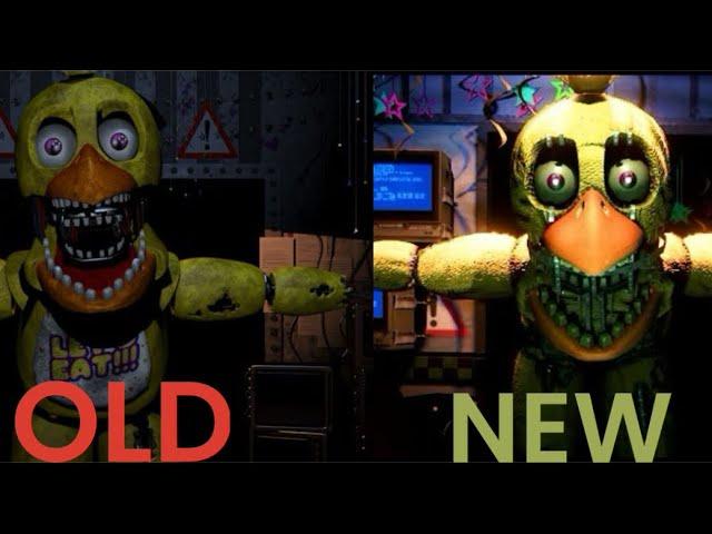 FNAF 2 VS FNAF 2 PLUS