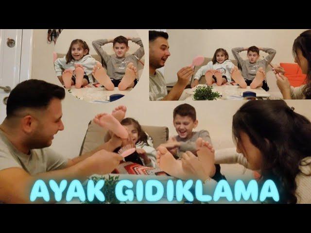 AYAK GIDIKLAMA CHALLENGE!!! ÖDÜLLÜ OYNADIK!