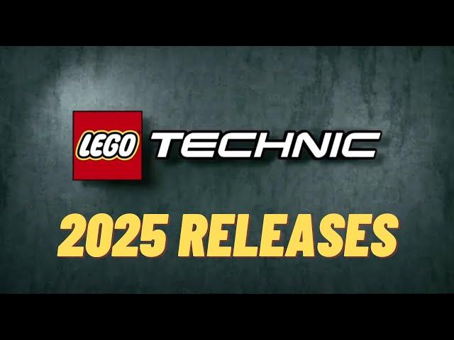 Lego Technic Sets for 2025!